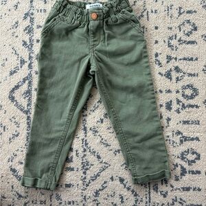 Old Navy Green Casual Bottoms with Elastic Waistband